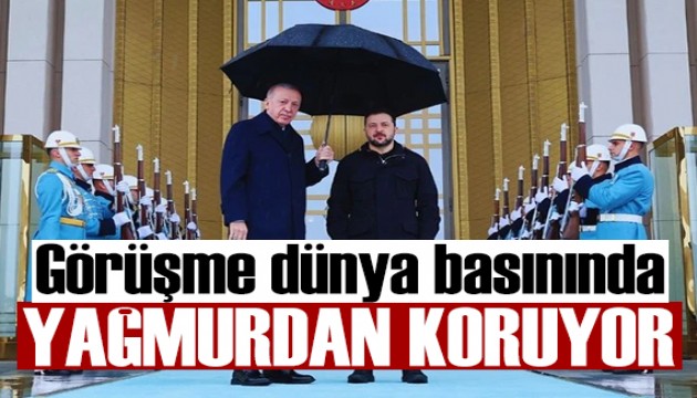 Cumhurbaşkanı Erdoğan ile Zelenskiy'nin görüşmesi dünya basınında