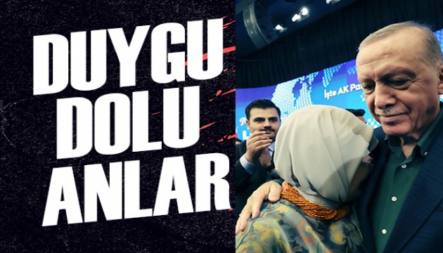Emine Erdoğan gözyaşlarını tutamadı