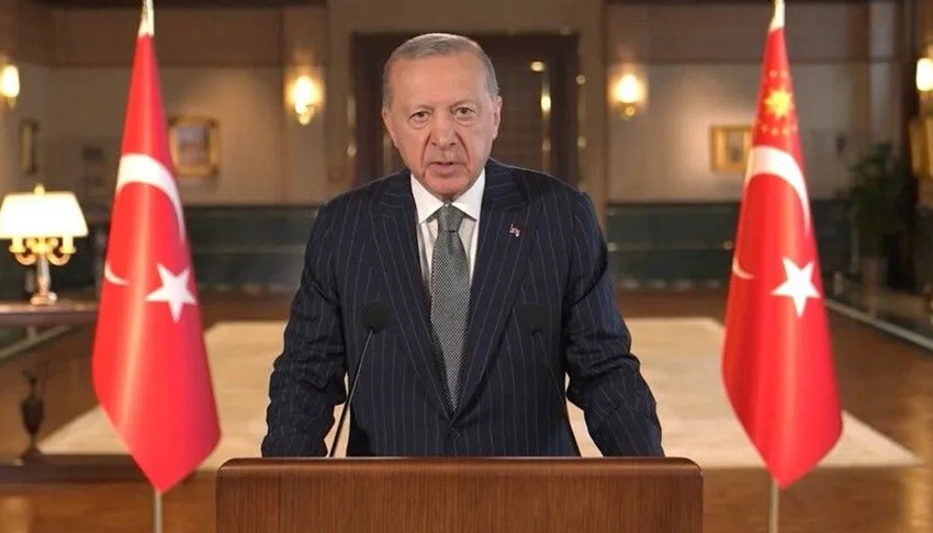Cumhurbaşkanı Erdoğan'dan 29 Ekim Cumhuriyet Bayramı mesajı