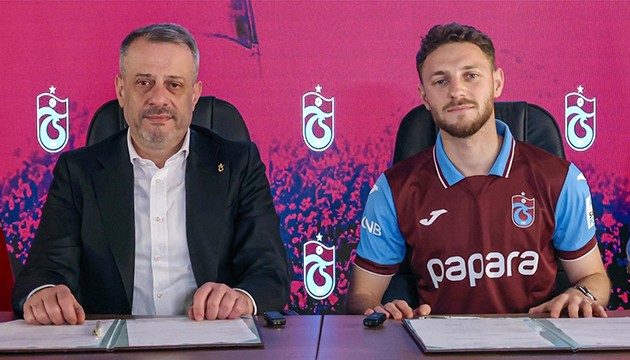 Trabzonspor transferi açıkladı
