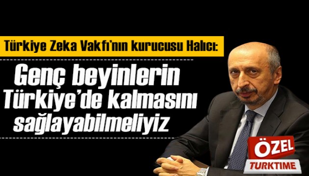 Türkiye Zekâ Vakfı’nın kurucusu Emrehan Halıcı: Genç önemli beyinlerin Türkiye’de kalmasını sağlayabilmeliyiz