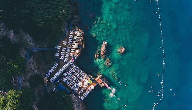 Falez plajlarına yoğun ilgi