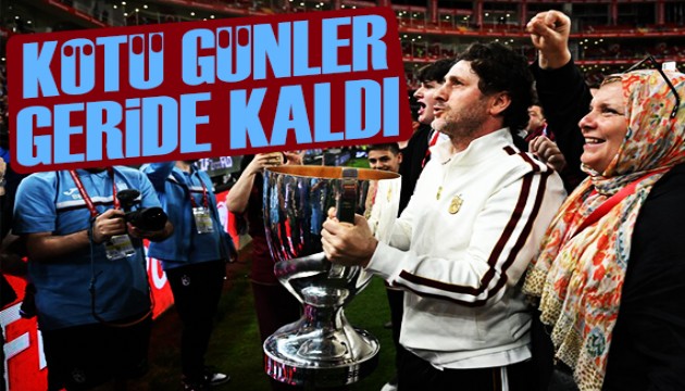 Fatih Tekke ile kötü günler geride kaldı