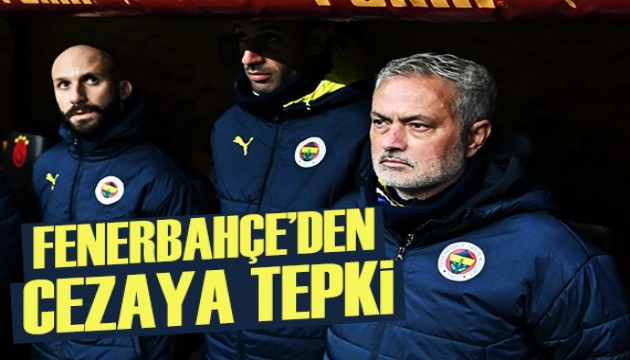 Fenerbahçe'den PFDK hamlesi: Mourinho'ya cezaya tepki