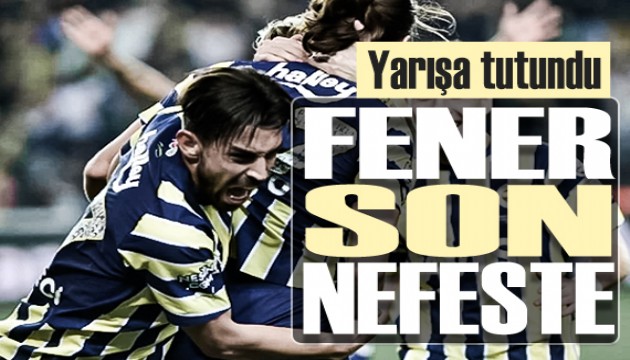 Fenerbahçe son nefeste