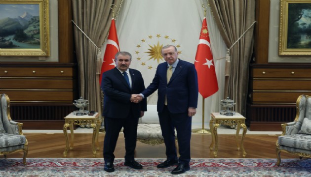 Erdoğan, Destici'yi kabul etti