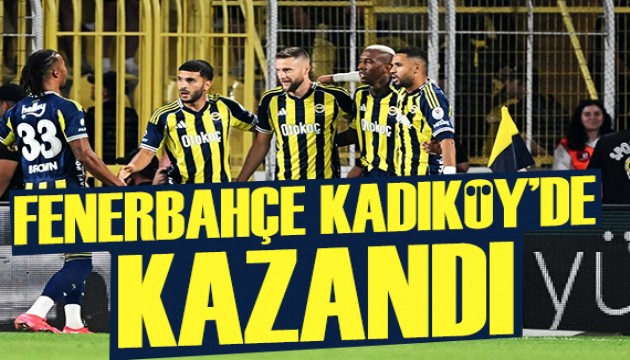 Fenerbahçe ilk galibiyetini aldı!