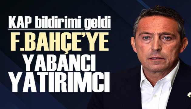 Fenerbahçe'den 553 milyon liralık KAP bildirimi!