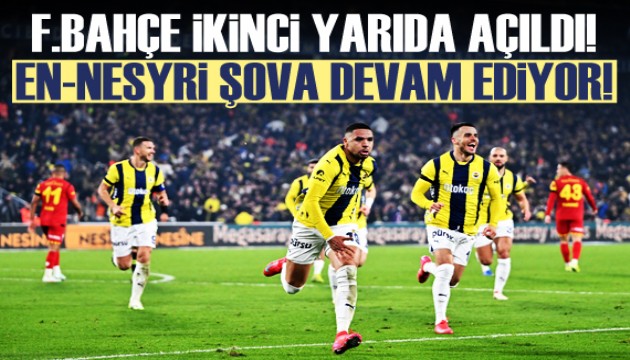 Fenerbahçe ikinci yarıda açıldı!