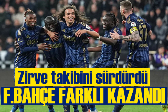 Fenerbahçe zirve takibine devam ediyor: Kayseri'de farklı galibiyet