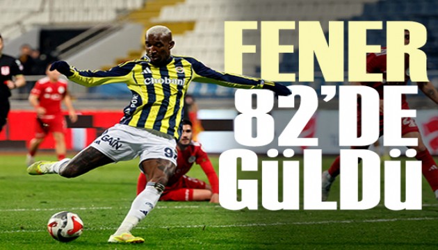 Fener'den kupada ilk galibiyet