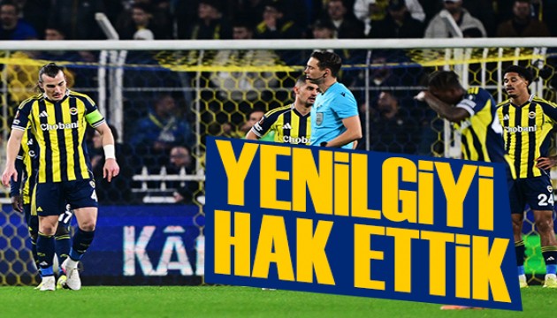 Yenilgiyi hak ettik | Spor manşetleri
