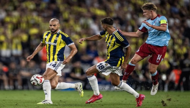 Fenerbahçe maçında ilginç an