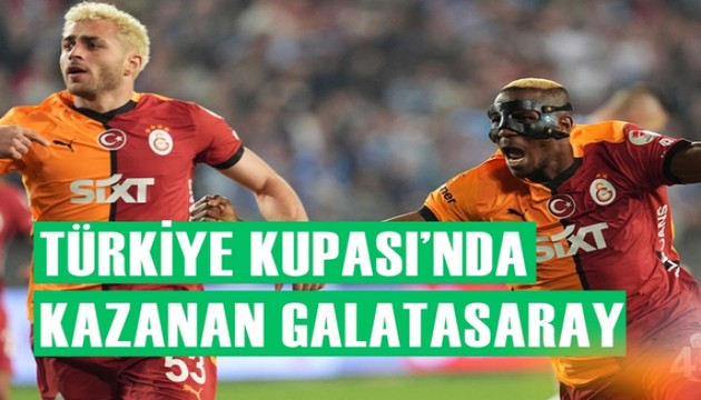 Türkiye Kupası'nda kazanan Galatasaray oldu