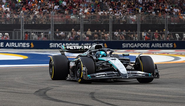 Formula 1'de ilk sıra Russell'ın
