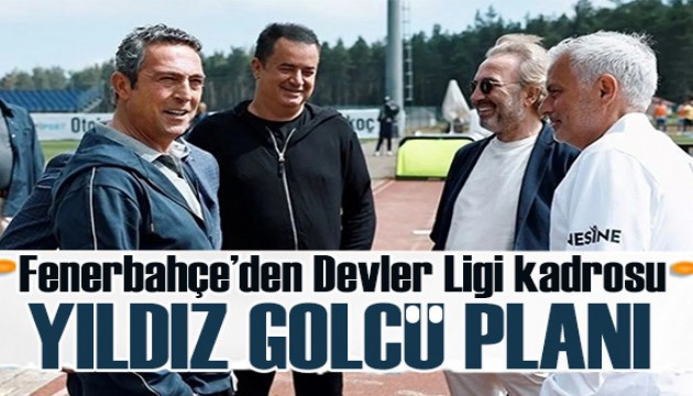 Fenerbahçe'den Şampiyonlar Ligi kadrosu