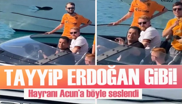 Hayranının Acun Ilıcalı'ya böyle seslendi: Tayyip Erdoğan gibi...