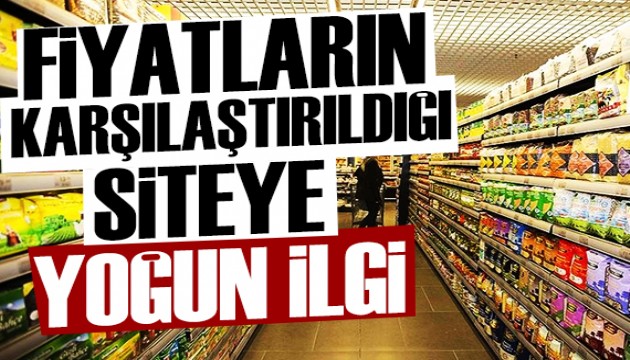 Ürün fiyatlarının karşılaştırıldığı siteyi 24 saatte yüz binlerce kişi ziyaret etti