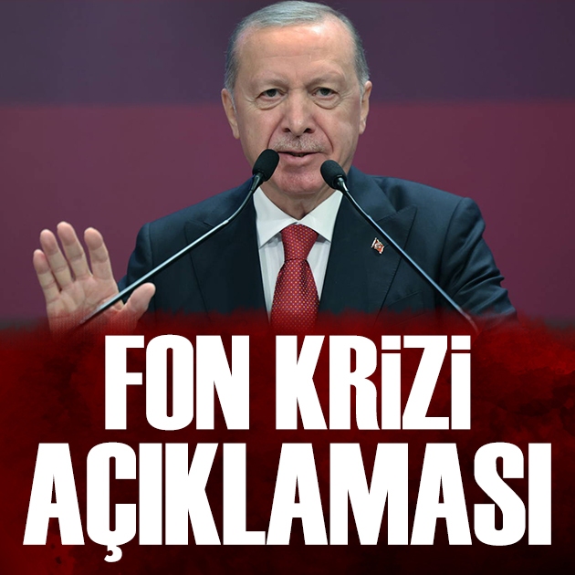 Cumhurbaşkanı Erdoğan'dan fon krizi açıklaması: Yol haritamızı belirledik