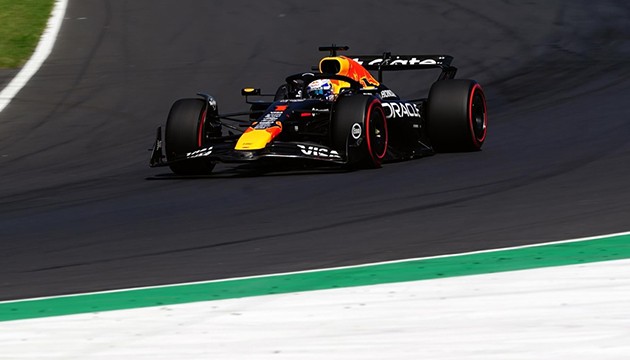 İtalya'da ilk sıra Verstappen'in
