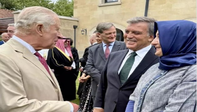 Abdullah Gül ile Kral Charles bir arada