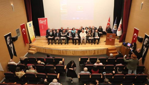 İLEV'den Türktime yazarı Tuğrul Sarıtaş'a “Meslekte 50. Yıl Usta Gazeteci Onur Ödülü” 