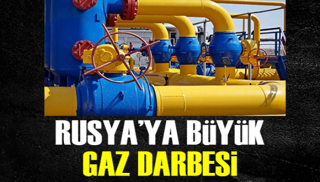 Rusya'ya gaz darbesi!