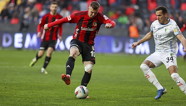 Gaziantep'te birer puan paylaşıldı