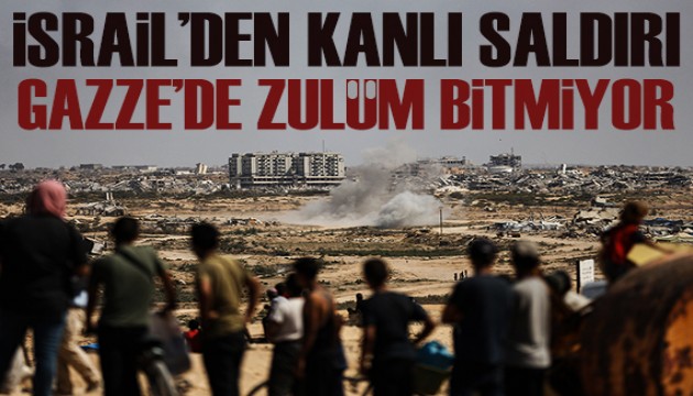 İsrail durmuyor: Gazze'de kanlı saldırı