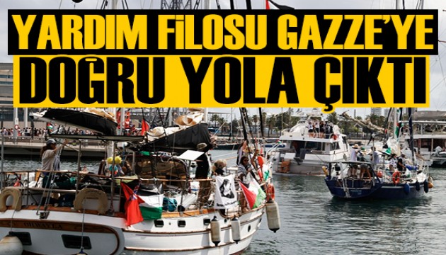 Küresel Sumud Filosu Tunus'tan Gazze'ye yola çıktı