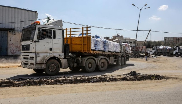 60 bin konteyner evden sadece 15'i Gazze'ye girebildi