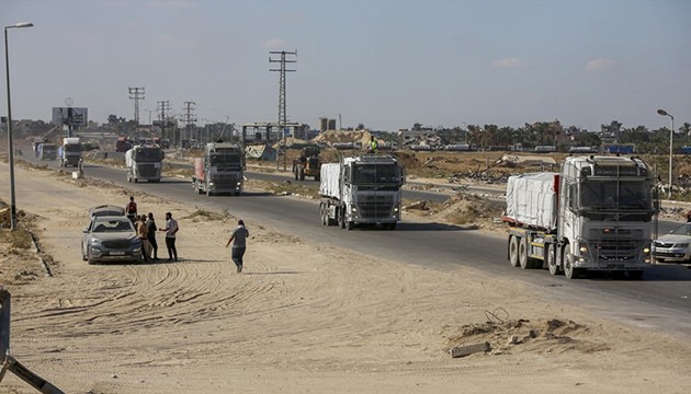 Gazze'ye sadece 173 yardım tırı girdi