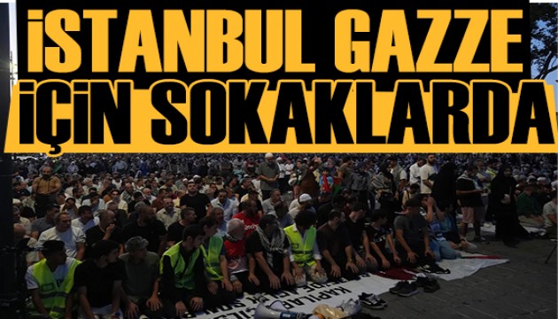 İstanbul, Gazze için sokaklarda