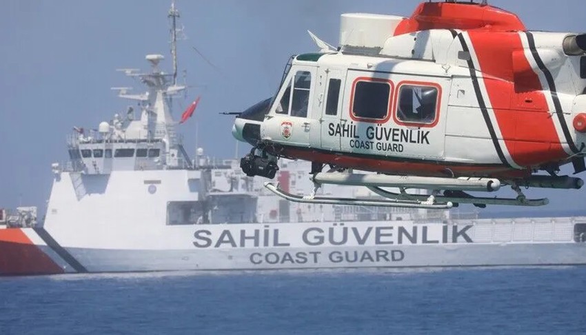 Girne açıklarında yolcu gemisi battı