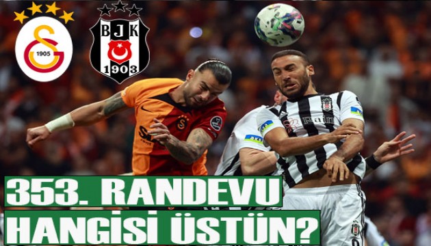 Beşiktaş ve Galatasaray'ın 353. randevusu, kim daha üstün?