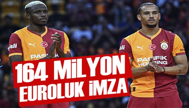 164 milyon euroluk imza | Spor manşetleri