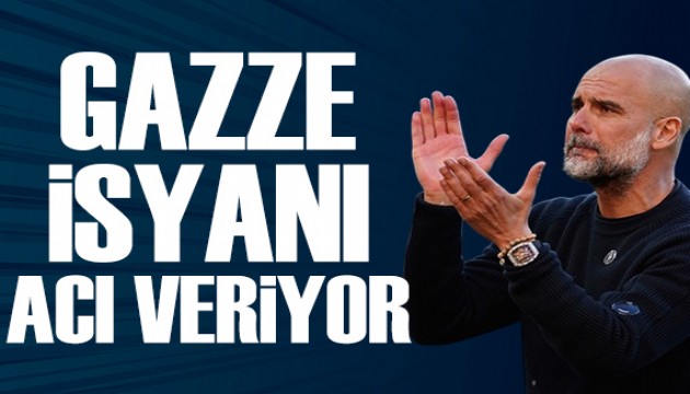 Pep Guardiola'dan Gazze isyanı: Acıyı hissediyorum