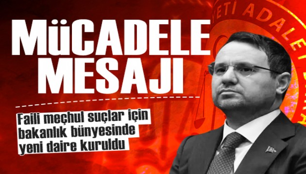 Akın Gürlek bakanlık bünyesinde 7 yeni daire kurulduğunu açıkladı