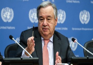 Guterres: Gazze'de birkaç gün içinde binlerce çocuk öldürüldü