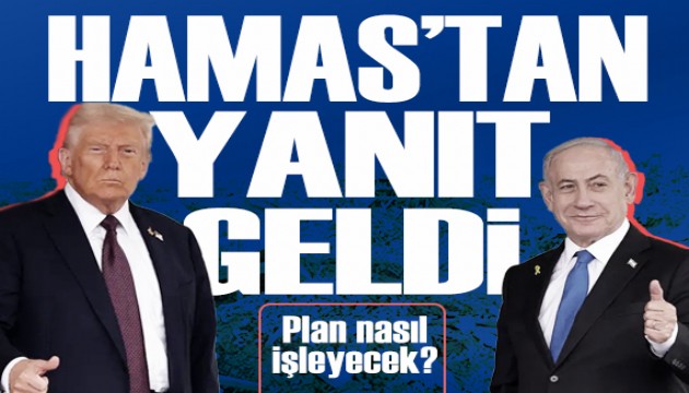 Hamas'tan Trump'ın Gazze planına yanıt geldi
