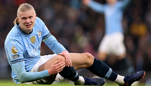 Erling Haaland'dan kötü haber