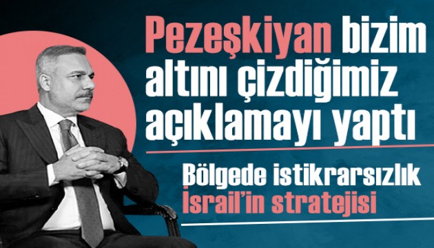 Hakan Fidan'dan açıklamalar