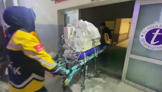 2 günlük bebek için sağlık çalışanları seferber oldu