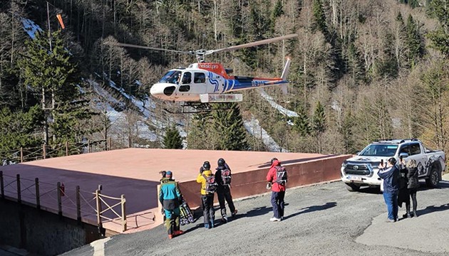 Heliski heyecanı sona erdi