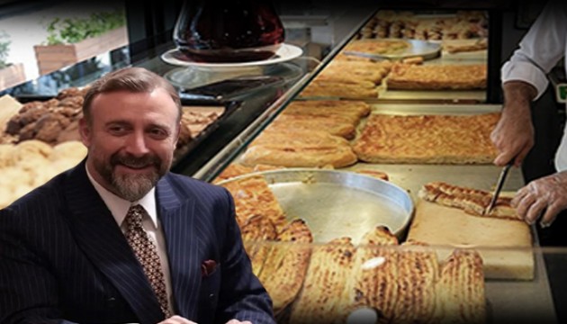 Halit Ergenç börekçi açtı