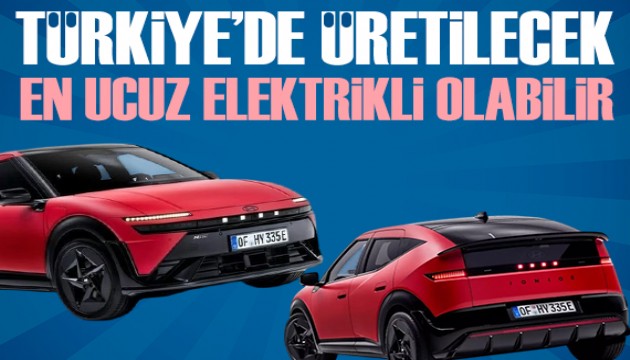 Hyundai'nin Türkiye'de üreteceği elektrikli modeli IONIQ 3 sızdırıldı