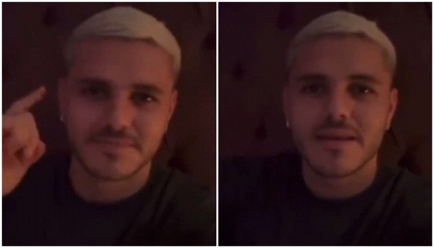 Mauro Icardi'den 'Aşkın Olayım' performansı! Sosyal medya yıkıldı...