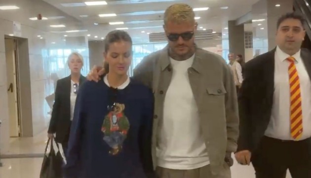 Mauro Icardi Çağlayan Adliyesi'nde görüntülendi