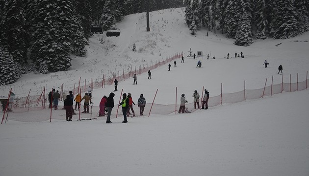 Ilgaz'da hafta sonu yoğunluğu