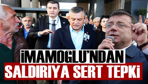 İmamoğlu'ndan Özgür Özel'e saldırıya tepki